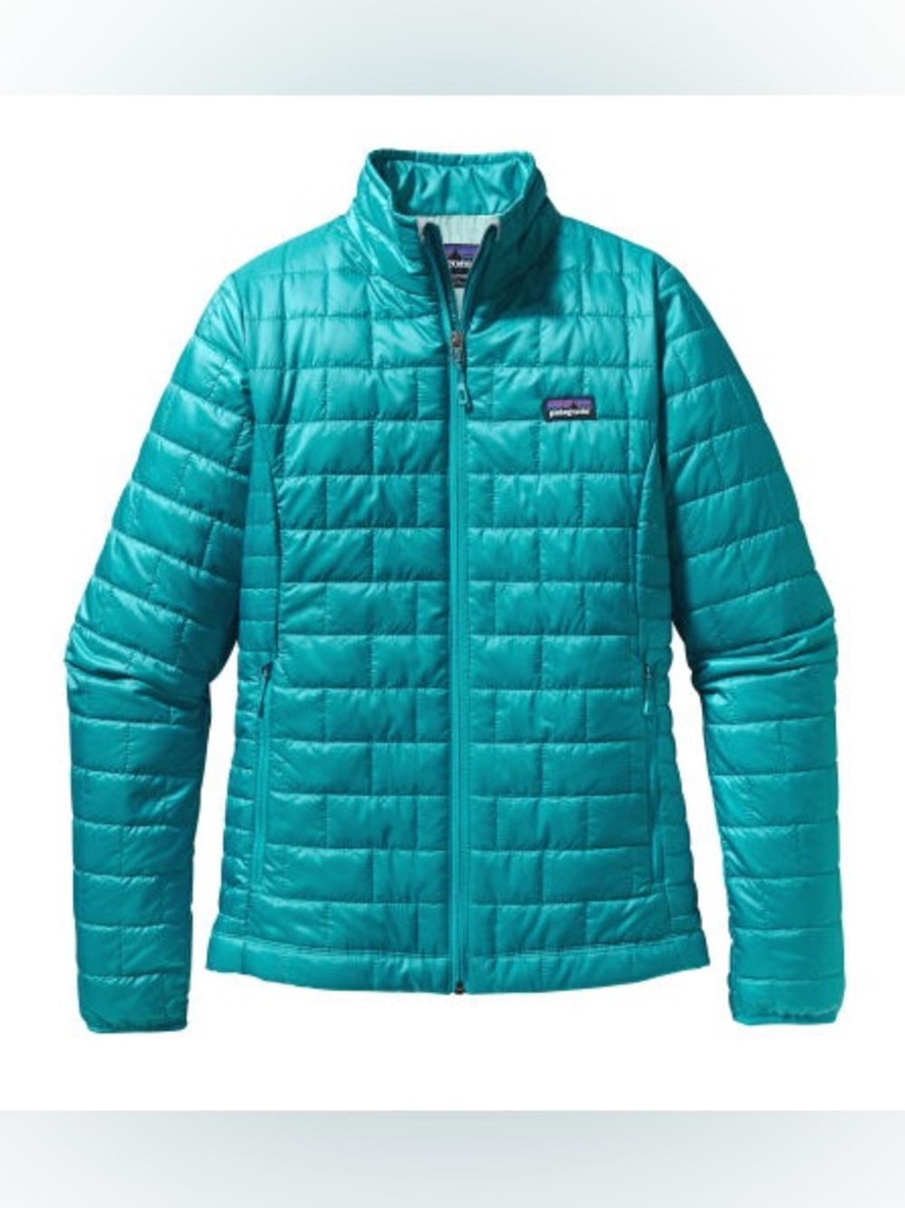 Patagonia Women’s Nano Teal Quilted Packable Puffer Jacket Size Medium